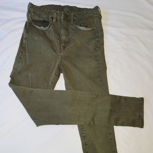 Olive Skinny Jeans